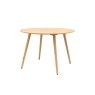 Gallery Direct Hatfield Natural Oak 110cm Round Dining Table Set & x4 Chairs Gallery Direct Hatfield Natural Oak 110cm Round Dining Table Set & x4 Chairs