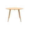 Gallery Direct Hatfield Natural Oak 110cm Round Dining Table Set & x4 Chairs Gallery Direct Hatfield Natural Oak 110cm Round Dining Table Set & x4 Chairs