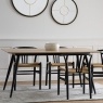Gallery Direct Astley 160cm Oak Dining Table Gallery Direct Astley 160cm Oak Dining Table