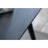 Gallery Direct Astley 160cm Black Oak Dining Table Gallery Direct Astley 160cm Black Oak Dining Table