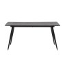 Gallery Direct Astley 160cm Black Oak Dining Table Gallery Direct Astley 160cm Black Oak Dining Table