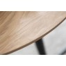 Gallery Direct Astley 90cm Round Oak Dining Table Gallery Direct Astley 90cm Round Oak Dining Table