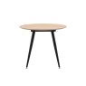 Gallery Direct Astley 90cm Round Oak Dining Table Gallery Direct Astley 90cm Round Oak Dining Table