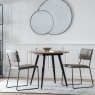 Gallery Direct Astley 90cm Round Oak Dining Table Gallery Direct Astley 90cm Round Oak Dining Table