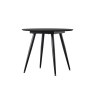 Gallery Direct Astley 90cm Round Black Oak Dining Table Gallery Direct Astley 90cm Round Black Oak Dining Table