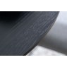 Gallery Direct Astley 90cm Round Black Oak Dining Table Gallery Direct Astley 90cm Round Black Oak Dining Table