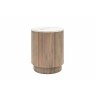 Gallery Direct Marmo Mango Wood Side Table with Marble Top Gallery Direct Marmo Mango Wood Side Table with Marble Top