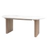 Gallery Direct Marmo Mango Wood Large Dining Table Set with Marble Top & x6 Aveley Chairs Gallery Direct Marmo Mango Wood Large Dining Table Set with Marble Top & x6 Aveley Chairs