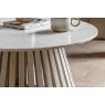 Gallery Direct Soho Mango Wood Coffee Table with Marble Top Gallery Direct Soho Mango Wood Coffee Table with Marble Top