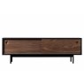 Gallery Direct Barbican Walnut & Black Wood TV Media Unit Gallery Direct Barbican Walnut & Black Wood TV Media Unit