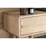 Gallery Direct Craft Natural Oak Media TV Unit