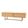 Gallery Direct Craft Natural Oak Media TV Unit Gallery Direct Craft Natural Oak Media TV Unit