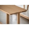 Gallery Direct Craft Natural Oak Dining Bench Gallery Direct Craft Natural Oak Dining Bench