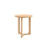 Gallery Direct Craft Natural Oak Side Table Gallery Direct Craft Natural Oak Side Table