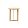 Gallery Direct Craft Natural Oak Side Table Gallery Direct Craft Natural Oak Side Table