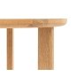 Gallery Direct Craft Natural Oak Side Table Gallery Direct Craft Natural Oak Side Table