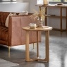 Gallery Direct Craft Natural Oak Side Table Gallery Direct Craft Natural Oak Side Table