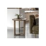 Gallery Direct Craft Smoked Oak Side Table
