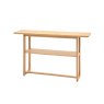 Gallery Direct Craft Natural Oak Console Table Gallery Direct Craft Natural Oak Console Table