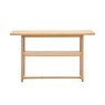 Gallery Direct Craft Natural Oak Console Table Gallery Direct Craft Natural Oak Console Table