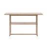 Gallery Direct Craft Smoked Oak Console Table Gallery Direct Craft Smoked Oak Console Table