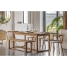 Gallery Direct Craft Natural Oak Extending Dining Table Gallery Direct Craft Natural Oak Extending Dining Table