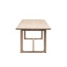Gallery Direct Craft Smoked Oak Extending Dining Table Gallery Direct Craft Smoked Oak Extending Dining Table