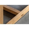 Gallery Direct Craft Natural Oak Dining Table Gallery Direct Craft Natural Oak Dining Table