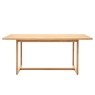 Gallery Direct Craft Natural Oak Dining Table Gallery Direct Craft Natural Oak Dining Table