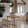 Gallery Direct Craft Natural Oak Dining Table Gallery Direct Craft Natural Oak Dining Table