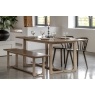 Gallery Direct Craft Smoked Oak Dining Table