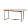 Gallery Direct Craft Smoked Oak Dining Table