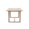 Gallery Direct Craft Smoked Oak Dining Table Gallery Direct Craft Smoked Oak Dining Table