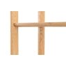 Gallery Direct Craft Natural Oak Large Open Display Unit Gallery Direct Craft Natural Oak Large Open Display Unit