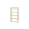 Gallery Direct Craft Natural Oak Large Open Display Unit Gallery Direct Craft Natural Oak Large Open Display Unit