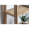 Gallery Direct Craft Natural Oak Large Open Display Unit