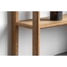 Gallery Direct Craft Natural Oak Large Open Display Unit Gallery Direct Craft Natural Oak Large Open Display Unit