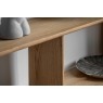 Gallery Direct Craft Natural Oak Small Open Display Unit Gallery Direct Craft Natural Oak Small Open Display Unit