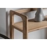 Gallery Direct Craft Natural Oak Small Open Display Unit