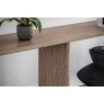 Gallery Direct Craft Smoked Oak Small Open Display Unit Gallery Direct Craft Smoked Oak Small Open Display Unit