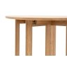 Gallery Direct Craft Natural Oak Folding Dining Table Gallery Direct Craft Natural Oak Folding Dining Table