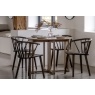 Gallery Direct Craft Smoked Oak Folding Dining Table Gallery Direct Craft Smoked Oak Folding Dining Table