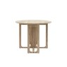 Gallery Direct Craft Smoked Oak Folding Dining Table Gallery Direct Craft Smoked Oak Folding Dining Table