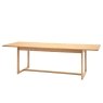 Gallery Direct Craft Natural Oak Extending Dining Table Set & 6 Chairs Gallery Direct Craft Natural Oak Extending Dining Table Set & 6 Chairs