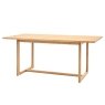 Gallery Direct Craft Natural Oak Dining Table Set & 4 Chairs Gallery Direct Craft Natural Oak Dining Table Set & 4 Chairs