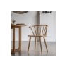 Gallery Direct Craft Natural Oak Round Dining Table Set & 4 Chairs Gallery Direct Craft Natural Oak Round Dining Table Set & 4 Chairs