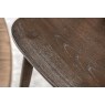 Gallery Direct Craft Smoked Oak Round Dining Table Set & 4 Chairs Gallery Direct Craft Smoked Oak Round Dining Table Set & 4 Chairs