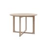 Gallery Direct Craft Smoked Oak Round Dining Table Set & 4 Chairs Gallery Direct Craft Smoked Oak Round Dining Table Set & 4 Chairs