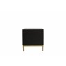 Gallery Direct Ripple Mango Wood Black & Gold Media TV Unit Gallery Direct Ripple Mango Wood Black & Gold Media TV Unit