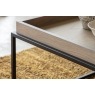 Gallery Direct Forden Wood & Metal Tray Coffee Table in Grey